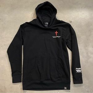 The Weeknd “Starboy - Legend of the Fall” 2017 Black/Red Hoodie Men’s Sz Medium